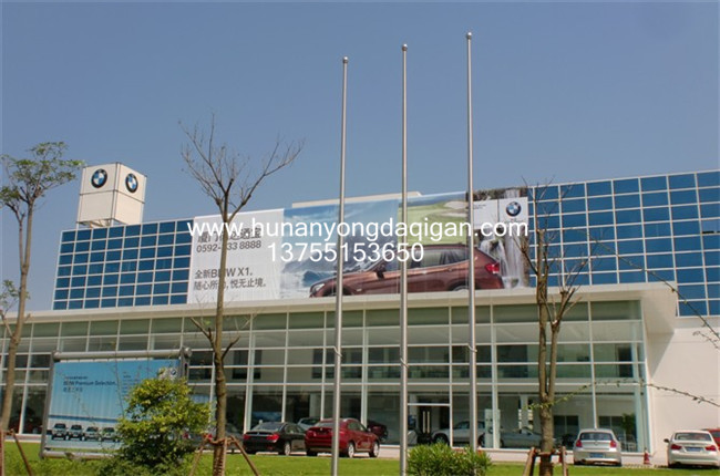 廈門(mén)信達(dá)通寶馬4S店12米上口徑80mm，下口徑176mm 304mm 3.0mm